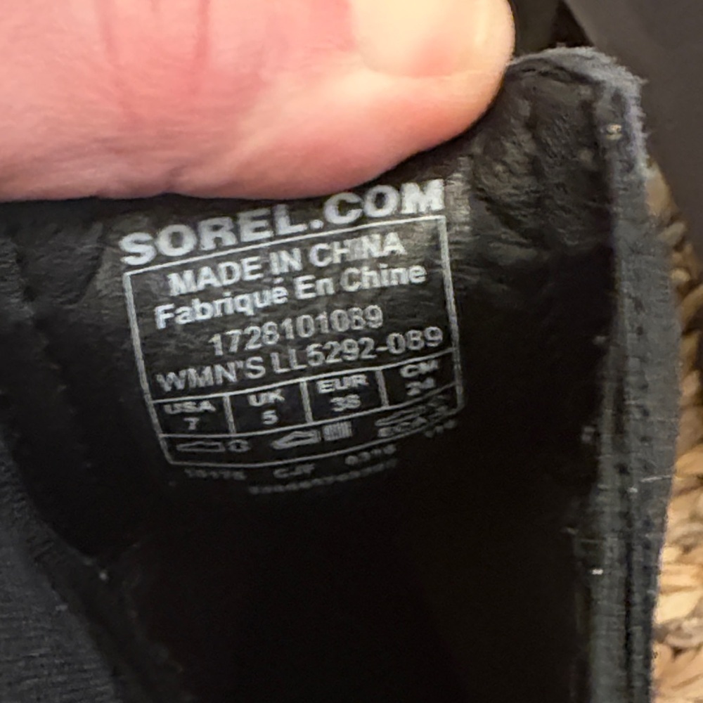 Sorel Women's Charcoal Ankle Booties - Picture 9 of 10